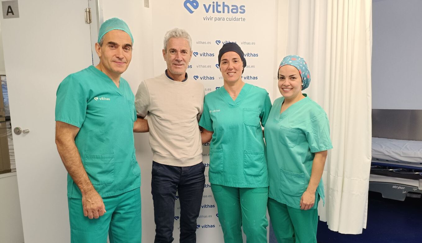El atleta Martín Fiz se opera de cataratas en Vithas Vitoria con un láser de última generación 2 Cataratas